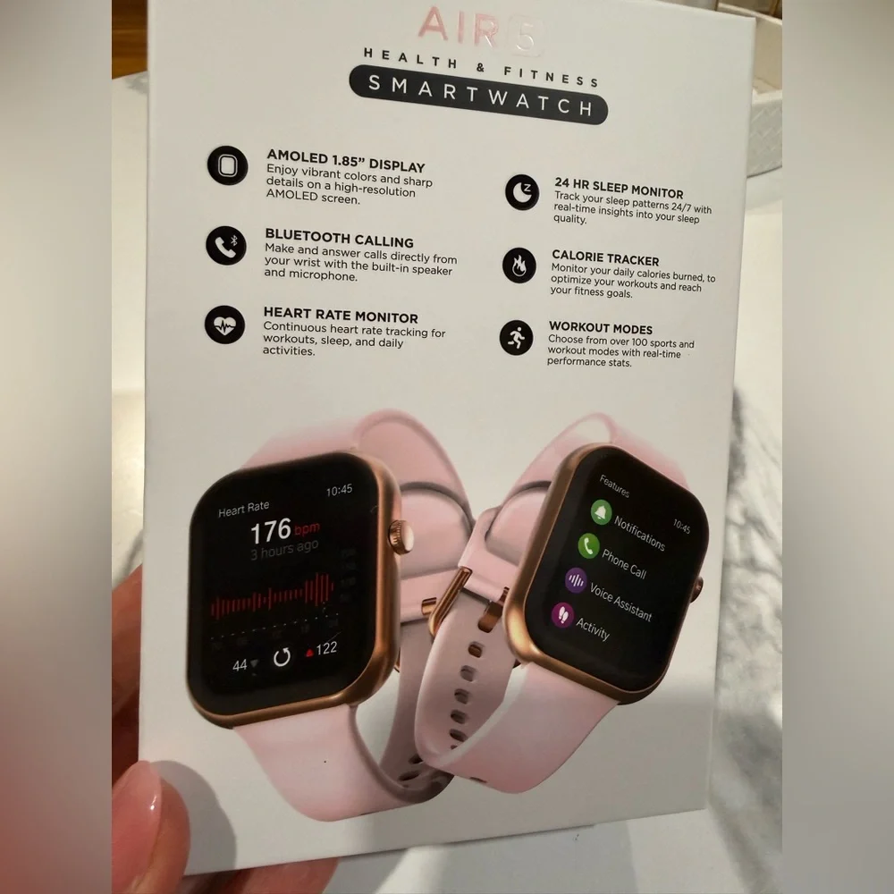 Smartwatch - Elegant Pink and Gold